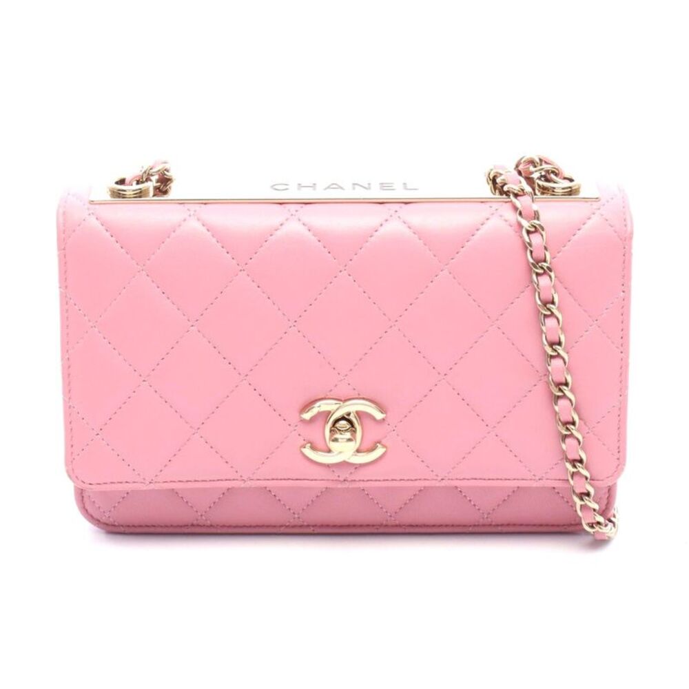 Chanel Trendy CC Matelasse Shoulder Bag Pink